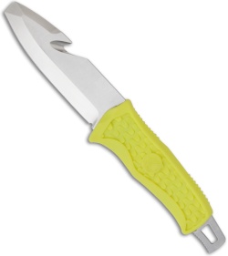 Benchmade Yellow Fixed Blade Dive Knife 110H2O-YEL (3.43" Satin Plain)