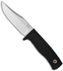 Benchmade Rant 510 Knife Bowie Fixed Blade (4.48" Satin Plain)