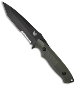 Benchmade 141SBK-ADC Nimravus Tanto Knife (4.5" Black Serr)
