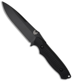 Benchmade 140BK Nimravus Knife (4.5" Black Plain)