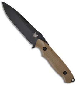 Benchmade 140BKSN Nimravus Knife (4.5" Black Plain)