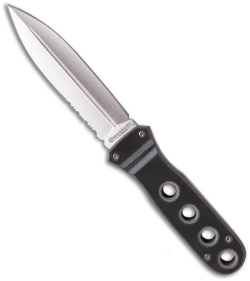 Boker Magnum Backup Knife D/E Fixed Blade (3.625" Serr) 02SC015