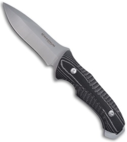 Boker Magnum Highlands Ranger Fixed Blade Knife (4.75" Bead Blast Plain) 02MB522