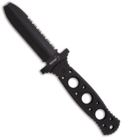 Boker Plus Diver's Knife Fixed Blade (4" Black Serr) 02BO286