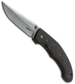 Boker Plus Gitano Folding Knife (4.21" Stonewashed Plain) 01BO364
