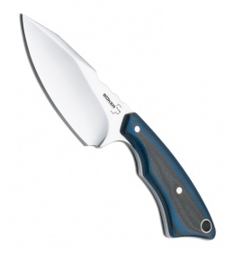Boker Plus Rambler Fixed Blade Knife Black/Blue G-10 (2.75" Satin Plain) 02BO182