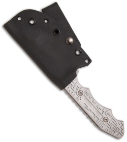 Brous Blades Triple Threat Knife w/ Silver Aluminum (3.7" Bead Blast)
