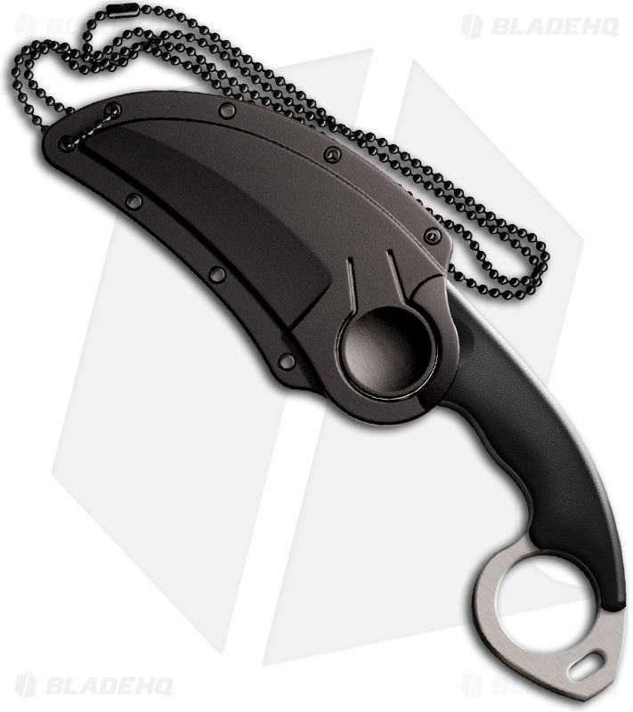 Cold Steel Double Agent I Fixed Blade Knife (3" Satin) 39FK Blade HQ