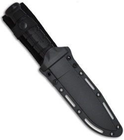Cold Steel Leatherneck SF Fixed Blade Knife (6.75" Black Plain) 39LSF