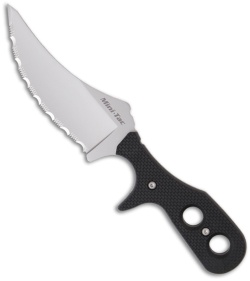 Cold Steel Mini Tac Skinner Neck Knife G-10 (3.375" Bead Blast Serr) 49HSFS