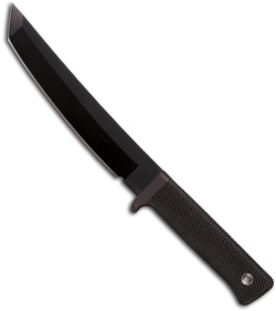 Cold Steel Recon Tanto Fixed Blade Knife (Black Plain) 13RTK