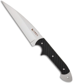 CRKT Crawford/Kasper Dragon Fixed Blade Knife (4.5" Bead Blast Plain) 2010N