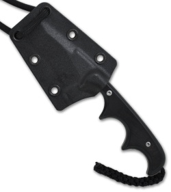 CRKT Folts Minimalist Tanto Fixed Neck Knife  w/ Micarta (Bead Blast PLN) 2386