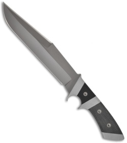 EnTrek USA Sub-Hilt Silhouette Fixed Blade Knife w/ Micarta (Bead Blast PLN)