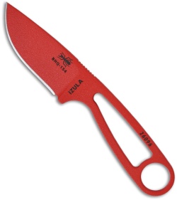 ESEE Izula Knife Fire Ant Red Survival Neck Knife LTD BHQ Exclusive