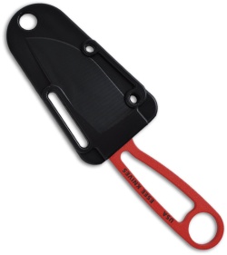 ESEE Izula Knife Fire Ant Red Survival Neck Knife w/ Kit