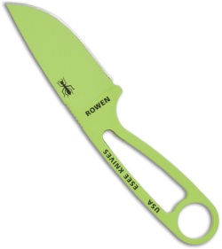 ESEE Izula Knife Venom Green Concealed Carry Survival Neck Knife BHQ Exclusive