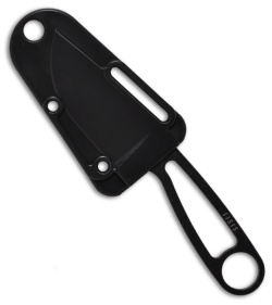 ESEE Knives Izula Black Survival Concealed Carry Neck Knife w/ Sheath