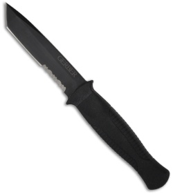 Gerber Guardian Back-Up Fixed Blade Tactical Tanto Boot Knife (Black SER) 0559
