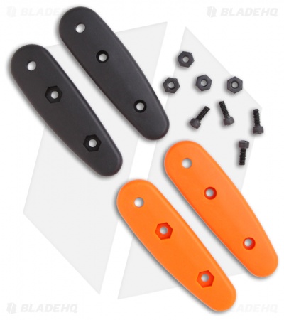 Ka-Bar Becker Eskabar Orange & Black Zytel Handle Scales Set