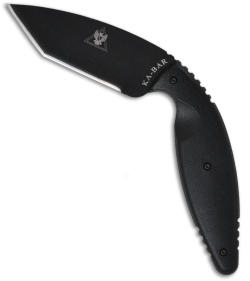Ka-Bar Large TDI Law Enforcement Fixed Blade Tanto Knife - Black (PLN) 1484