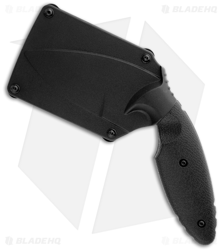 KaBar Small TDI Knife Law Enforcement Fixed Blade Black Blade HQ