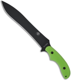 Ka-Bar War Sword Zombie Killing Fixed Blade Knife (9.75" Black Plain) 5701