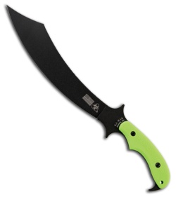Ka-Bar ZK Zombie Swabbie Knife Fixed Blade (12.5" Black Plain) 5706