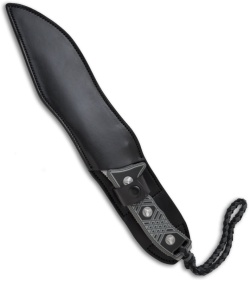 Custom Microtech Arbiter Fixed Blade Knife (8.6" Bead Blast Plain)