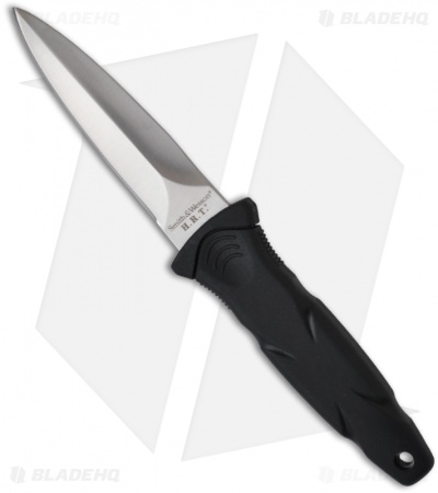 Smith & Wesson SWHRT3 Boot Knife Fixed Blade (3.38" Satin Plain)