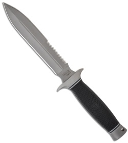 SOG Daggert 2 Fixed Blade Knife w/ Kydex Sheath (6.6" Bead Blast Serr) D26B