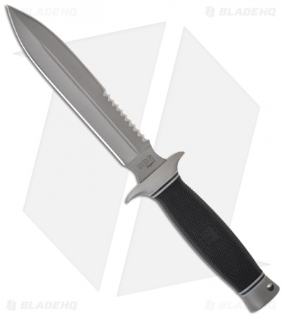 SOG Daggert 2 Fixed Blade Knife w/ Kydex Sheath (6.6" Bead Blast Serr) D26B