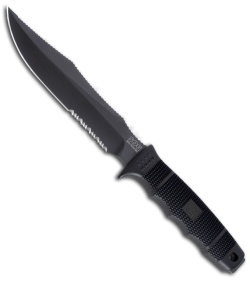 SOG Seal Team Elite Fixed Knife w/ Nylon Sheath (TiNi SER) SE37-N