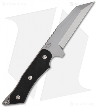 SOG Swedge III Fixed Blade Knife w/ Kydex Sheath (5" Bead Blasted Plain) BH-03