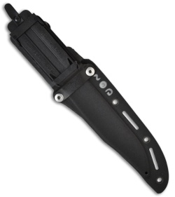 SOG Tech Bowie Fixed Blade Knife (Black PLN) S10B