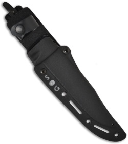 SOG Tech Bowie Fixed Blade Knife (Black PLN) S10B