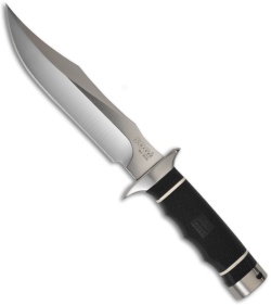 SOG Tech Bowie Fixed Blade Knife (Satin PLN) S10P