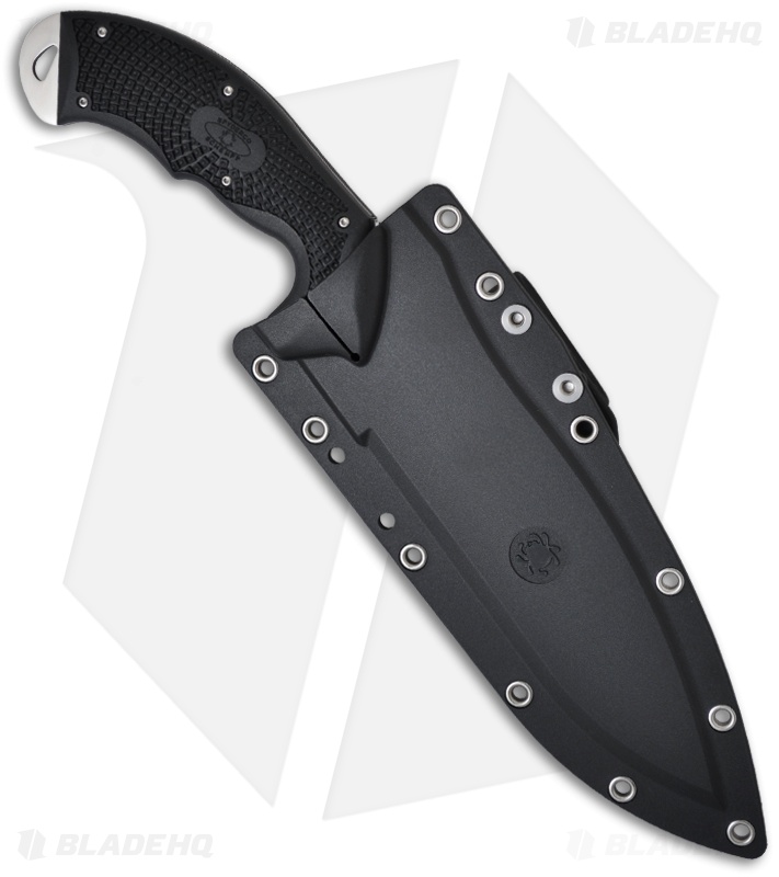 Spyderco Schempp Rock VG10 Fixed Blade Knife (6.75" Satin Plain