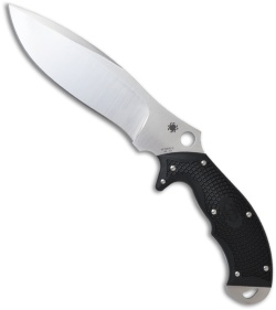 Spyderco Schempp Rock VG-10 Fixed Blade Knife (6.75" Satin Plain) FB20FPBK