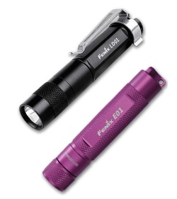 Fenix LD01 & E01 EDC LED Flashlight Pack Set