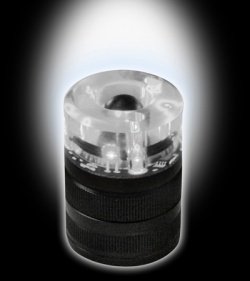 Flash-Cap LED Flashlight & Beacon System w/ Magnetic Base (White)