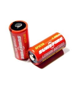 Surefire Premium Lithium 123A Batteries for High-Drain Devices Two Pack (2)