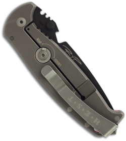DPx HEST/F 2.0 Knife Red G10 & Titanium Folder (3.19" Plain) BHQ Exclusive