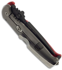 DPx HEST/F 2.0 Knife Red G10 & Titanium Folder (3.19" Plain) BHQ Exclusive