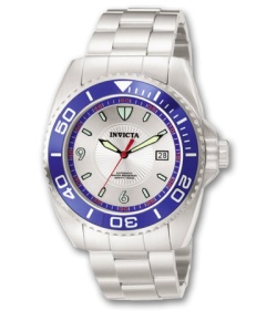 Invicta Men's Automatic Pro Diver Stainless Steel Watch (Blue/Silver) 6054