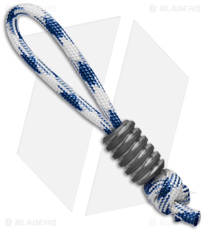 Hanks by Hank HBH Hardware Twisted Slim Titanium Bead Gray Blade HQ