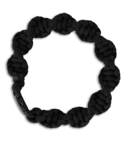 Beefsnake Paracord Survival Bracelet (Black)