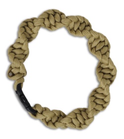 Beefsnake Paracord Survival Bracelet (Desert Tan)