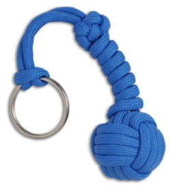 Monkey Knuts Colonial Blue King Knut Paracord Lanyard Keychain