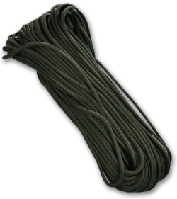 OD Green Nylon Braided 550 Cord Paracord (100')
